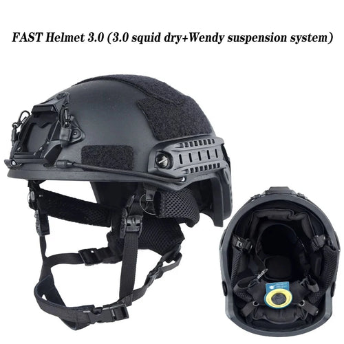Casque Tactique FAST – Version Renforcée avec Doublure Wendy