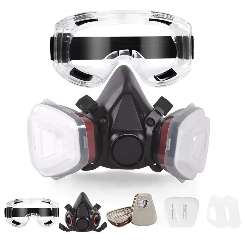Masque Respiratoire 6200 – Demi-Visage Réutilisable