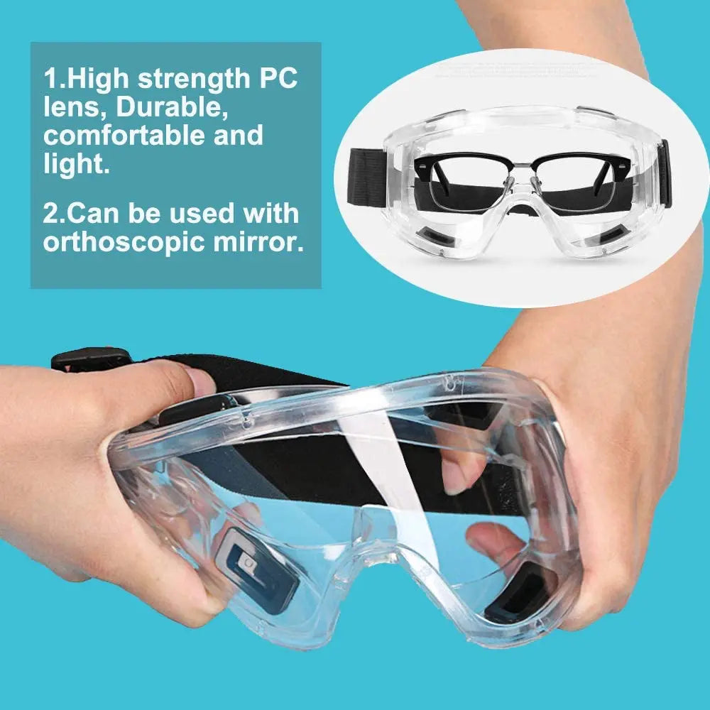 Lunettes de Protection Ultra-Résistantes – Vision Claire, Confort Total