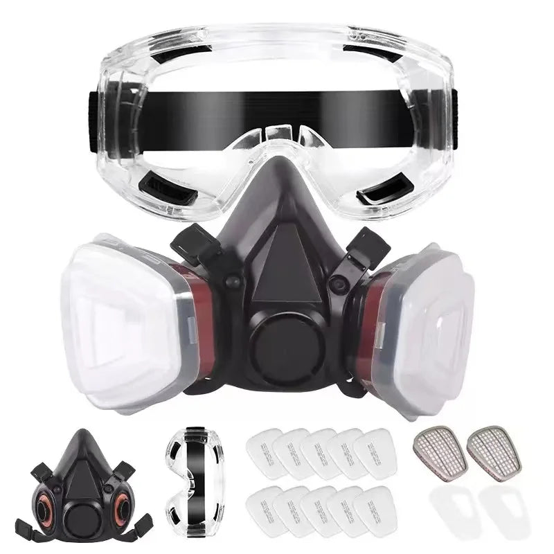 Masque Respiratoire 6200 – Demi-Visage Réutilisable