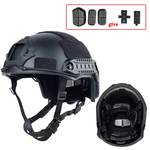 Casque Tactique FAST – Version Renforcée avec Doublure Wendy