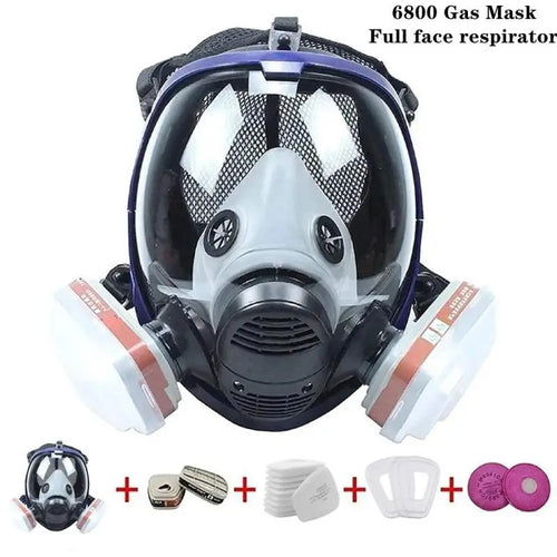 Masque à Gaz Chimique 6800 – Protection Totale du Visage