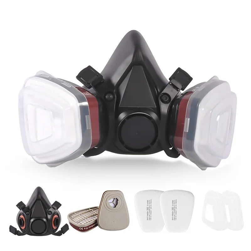 Masque Respiratoire 6200 – Demi-Visage Réutilisable
