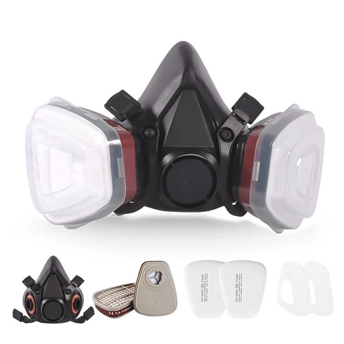Masque Respiratoire 6200 – Demi-Visage Réutilisable